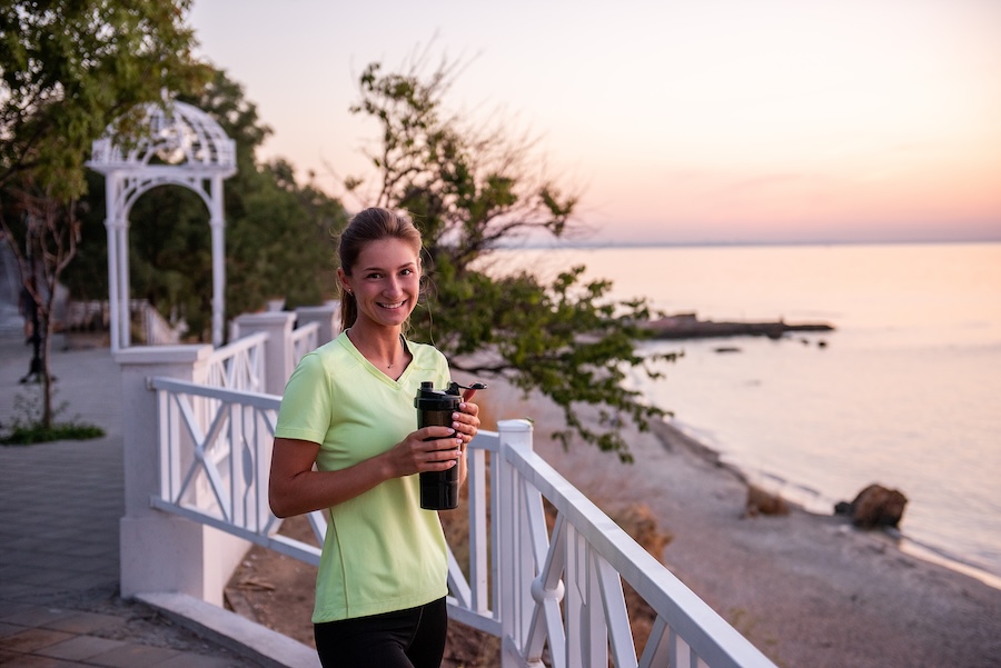 portrait of an athlete who drinks water from a spo 2025 03 13 23 29 42 utc